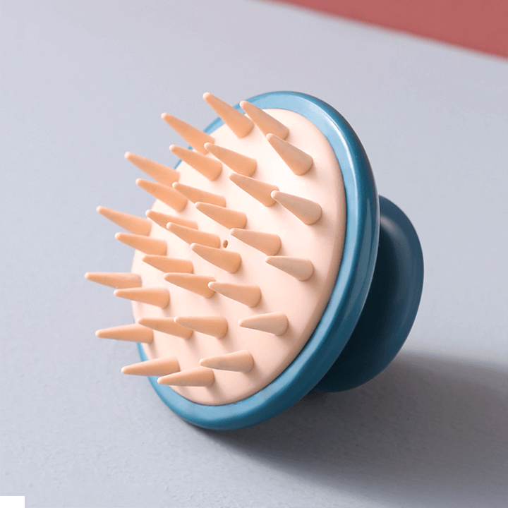 Brosse massage cuir chevelu en silicone