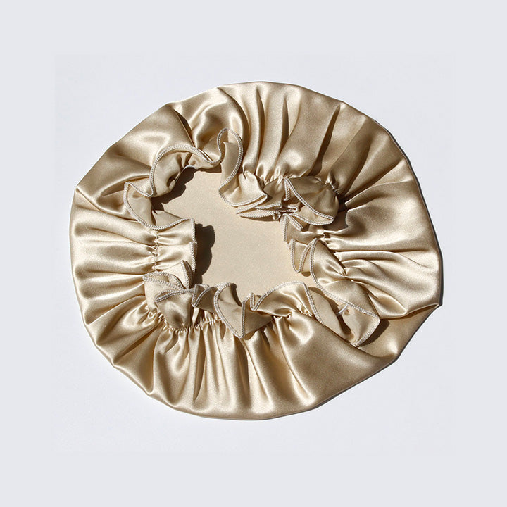 Bonnet de nuit en satin