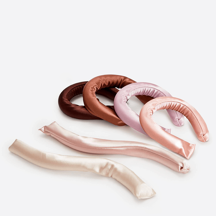 Bigoudis flexibles sans chaleur en satin