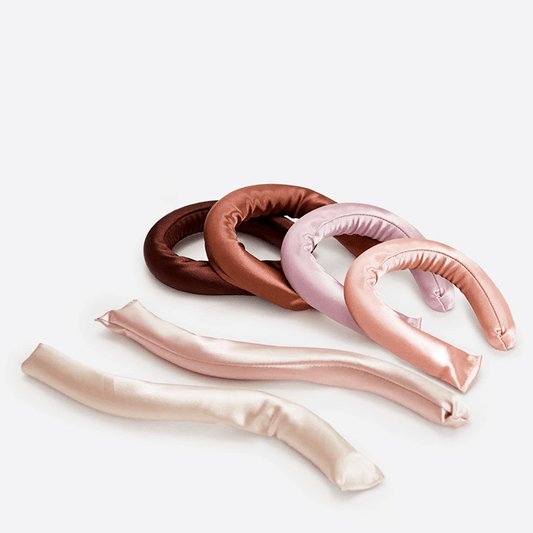 Bigoudis flexibles sans chaleur en satin