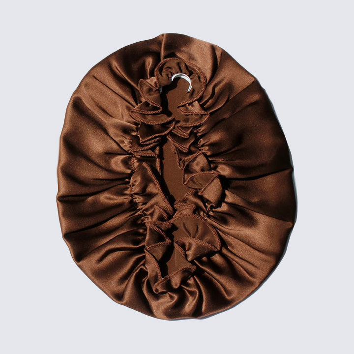 Bonnet de nuit en satin