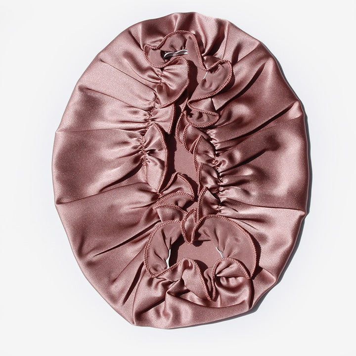 Bonnet de nuit en satin